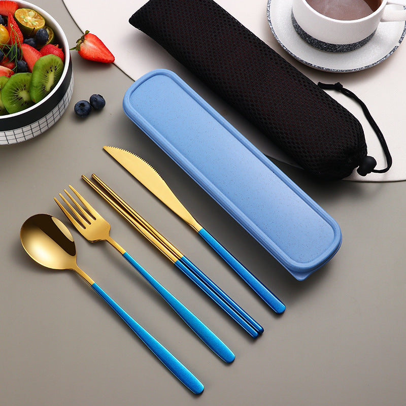 304 Dinnerware Set Flatware Kitchen Accessories Camping