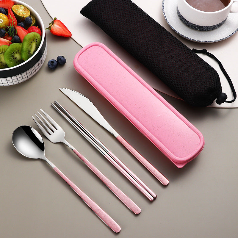 304 Dinnerware Set Flatware Kitchen Accessories Camping