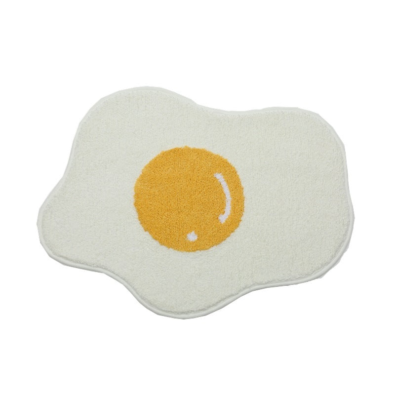 Funny Egg Entrance Carpet Hallway Bathroom Rug Area  Kitchen Rug