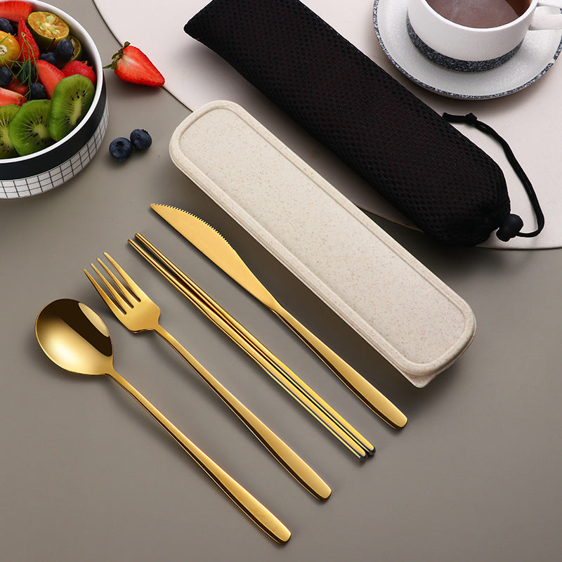 304 Dinnerware Set Flatware Kitchen Accessories Camping