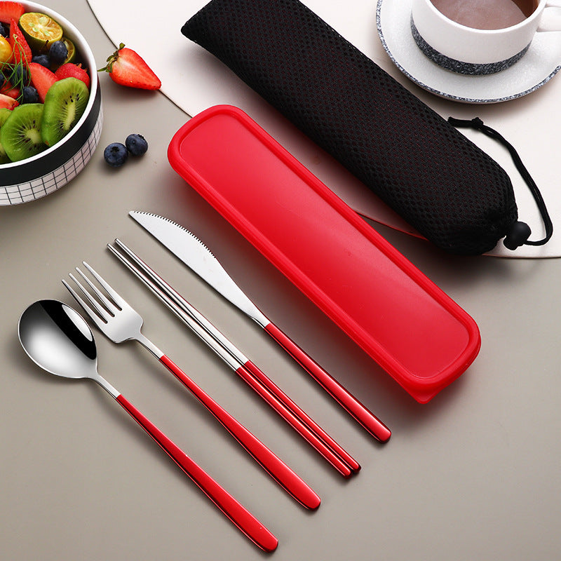 304 Dinnerware Set Flatware Kitchen Accessories Camping